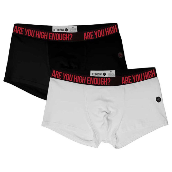 Bee Unusual Ανδρικό εσώρουχο “Are U High Enough?” Boxer Trunk 2-Pack Bee Unusual Ανδρικό εσώρουχο “Are U High Enough?” Boxer Trunk 2-Pack